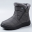 Women’s Fur-Lined Ankle Snow Boots with Side Zip