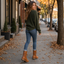 Women’s Lace-Up Mid-Calf Combat Boots