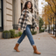 Women’s Lace-Up Mid-Calf Combat Boots