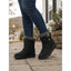 Women’s Padded Snow Boots with Faux Fur Cuff