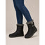 Women’s Padded Snow Boots with Faux Fur Cuff