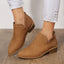 Women’s Perforated Low-Cut Ankle Boots