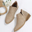 Women’s Perforated Low-Cut Ankle Boots