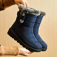 Women’s Plush-Lined Mid-Calf Snow Boots