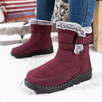Women’s Plush-Lined Mid-Calf Snow Boots