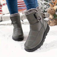 Women’s Plush-Lined Mid-Calf Snow Boots