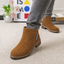 Women’s Shearling-Lined Suede Ankle Boots