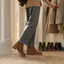 Women’s Shearling-Lined Suede Ankle Boots