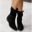 Women’s Slouchy Faux Suede Mid-Calf Boots