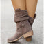 Women’s Slouchy Faux Suede Mid-Calf Boots