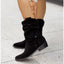 Women’s Slouchy Faux Suede Mid-Calf Boots