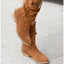 Women’s Slouchy Faux Suede Mid-Calf Boots