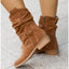 Women’s Slouchy Faux Suede Mid-Calf Boots
