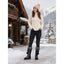 Women’s Tall Lace-Up Snow Boots with Faux Fur Cuff