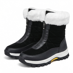 Women’s Waterproof Fur-Lined Snow Boots