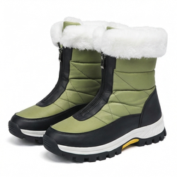 Women’s Waterproof Fur-Lined Snow Boots