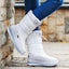 Women’s Waterproof Lace-Up Snow Boots with Fur Lining