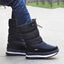 Women’s Waterproof Lace-Up Snow Boots with Fur Lining
