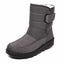 Women’s Waterproof Padded Snow Boots with Buckle Strap