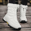 Women’s Zip-Up Snow Boots with Faux Fur Trim