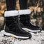 Women’s Zip-Up Snow Boots with Faux Fur Trim
