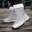 Women’s Zip-Up Snow Boots with Faux Fur Trim