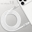"Chubby 18" 240W Anodizing Fast Charging Cable For iPhone 18